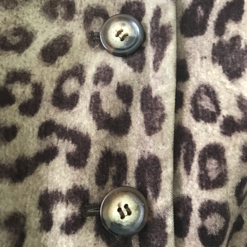 Talbots Leopard Print Jacket With 3/4 Sleeves. - image 3